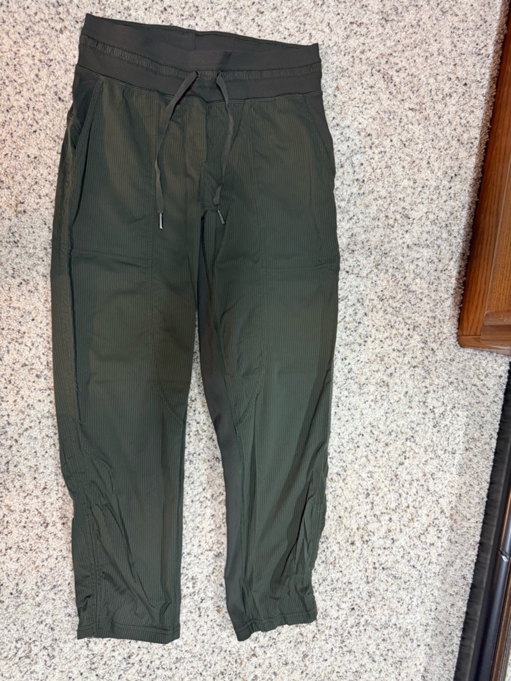 Lululemon dance studio cropped Olive Green Drawstring Jogger Pants